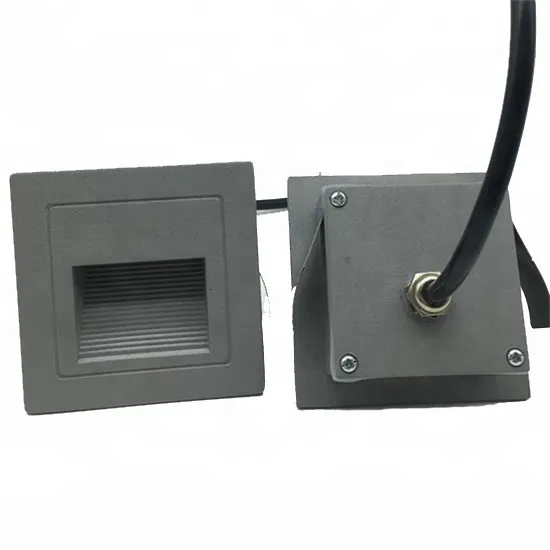 3W LED Outdoor Recessed Wall Light