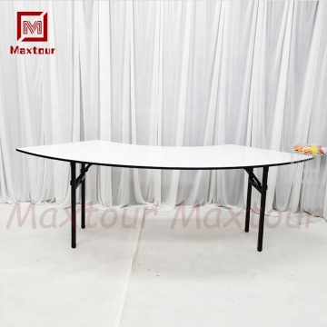 Set meja makan PVC borong untuk hotel, majlis, acara, pesta, dan majlis perkahwinan
