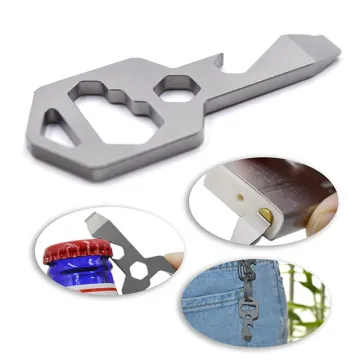 Titanium Multi-function EDC Metal Key Chain Bottle Opener