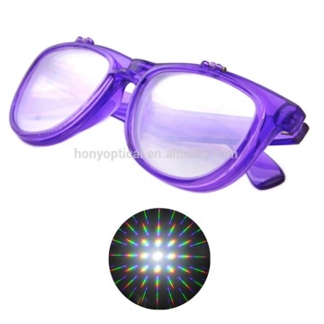 Glasshi di diffrazione delle parti in plastica per spettacoli di luce laser e fuochi d'artificio