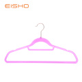 Venta al por mayor Perchas de ropa de plástico semi-claro PV001-45