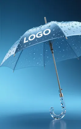 Custom Rain Umbrella with Artistic Print