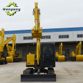 8Ton Crawler Backhoe Excavator With Yanmar Engine