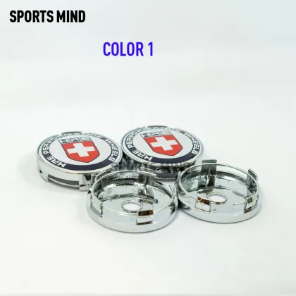 4PCS/lot 60MM Car Wheel Center Hub Caps for HRE Performance Emblem Sticker Car Wheel Center Cap car Styling accessories
