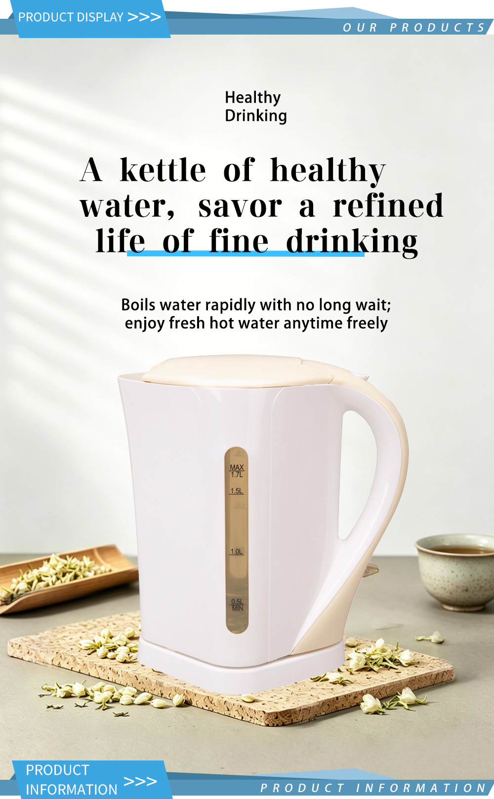 Plast Kettle FK-1012