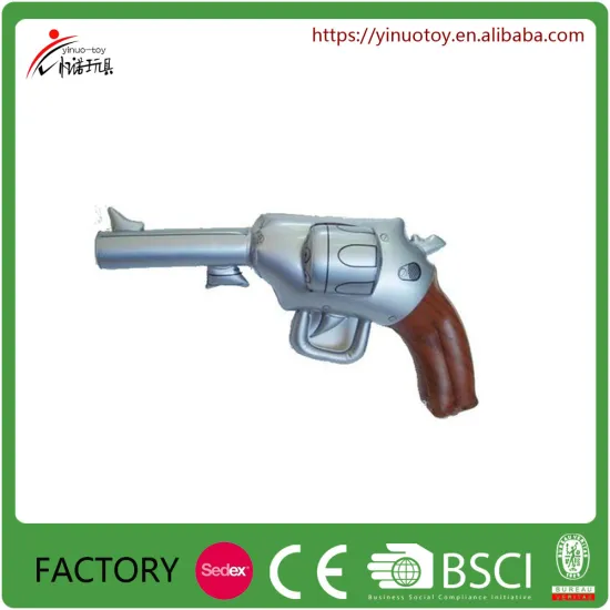 pvc inflatable gun toys tools