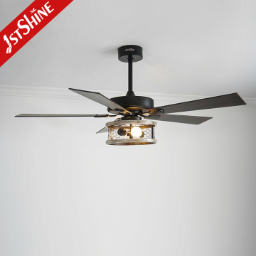 1stshine MDF Wood Traditional Ceiling Fan with Remote