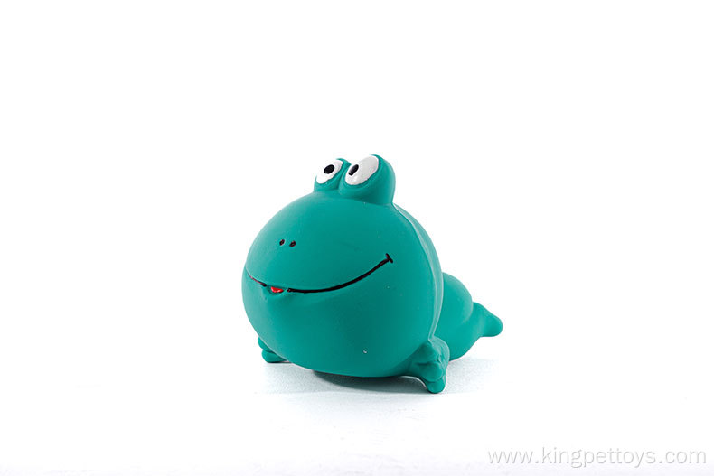 Squeaky Pet Latex Toy Dog Toy Frog