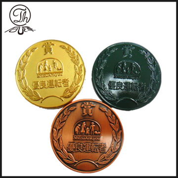 Japan brass coin engraving designs