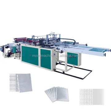 11 Holes A4 Size PP File Bag Envelope Making Machine: The ZDJ-500 Bag Making Machine