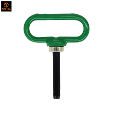 Зеленые штифты сцепного устройства прицепа газонокосилки диаметром 12 мм с неодимовым магнитом