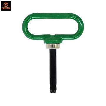 Зеленые штифты сцепного устройства прицепа газонокосилки диаметром 12 мм с неодимовым магнитом