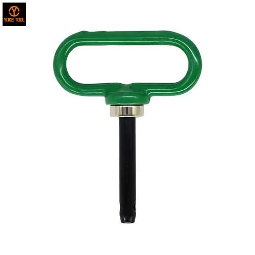 Pasadores de enganche de remolque para cortacésped verde, diámetro de 12mm con imán de neodimio