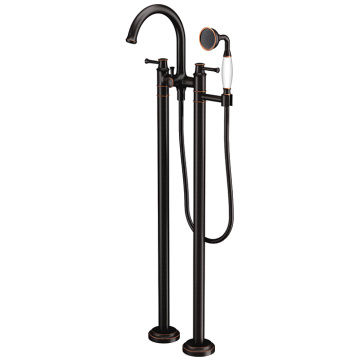 2 Hole Freestanding Bathtub Faucet Oil Rubbed Bronze