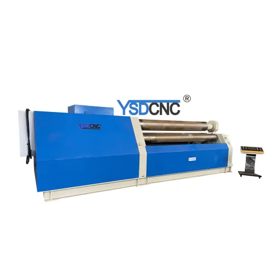 3 Roller CNC Iron Sheet Bender Metal Rolling Machine for Steel Plate Bending