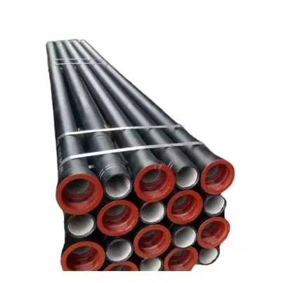 Ductile cast iron pipe for compressive-sewage