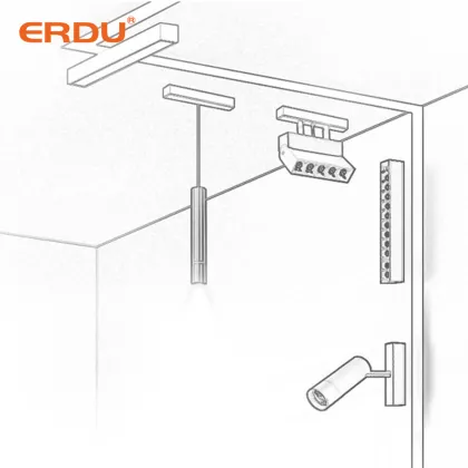 ERDU Led Magnetic Track Light