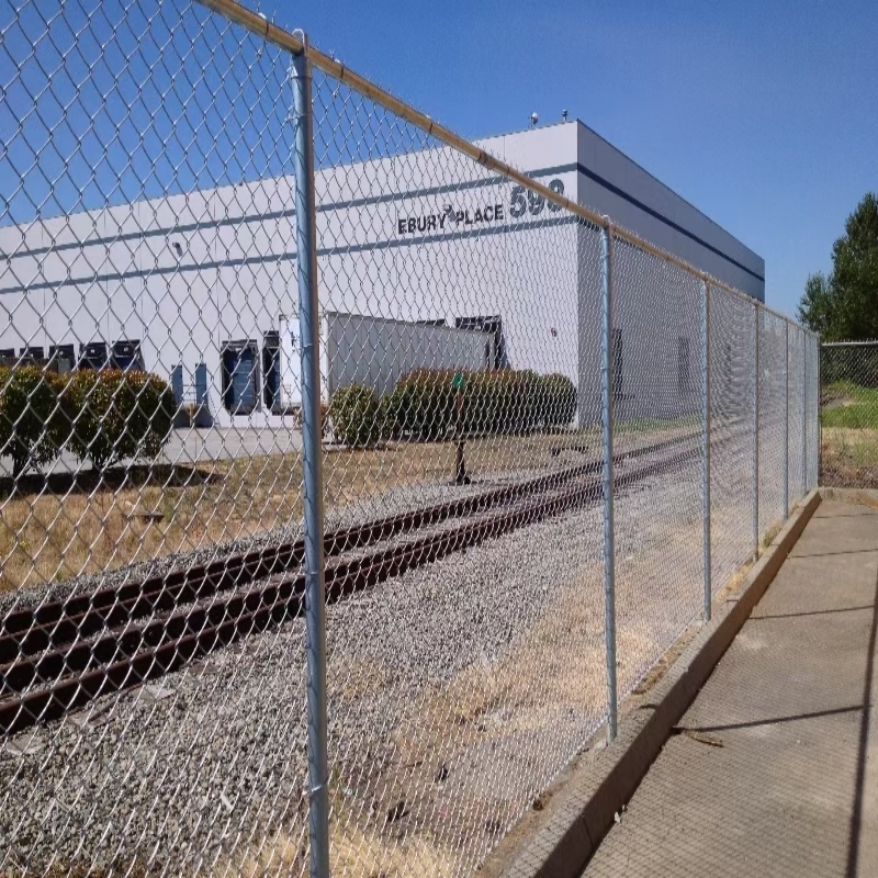 Cadeia Link Fence Solutions para segurança comercial
