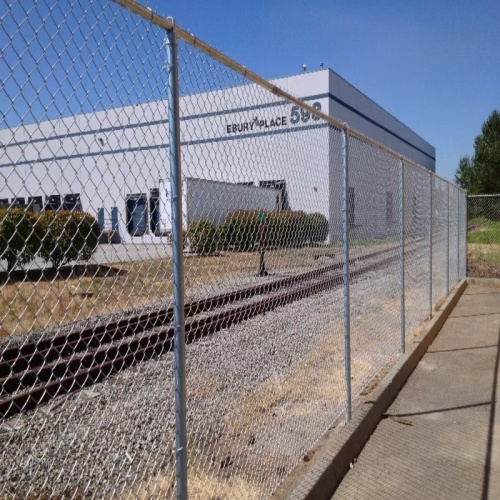 Cadeia Link Fence Solutions para segurança comercial