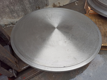 High strength low weight GR2 titanium disc