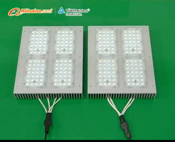 Dismountable Module design 100w LED street light with 5 year warranty MOSO driver