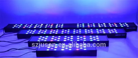 Programmable dimmable full spectrum sunrise and sunset led aquarium light for coral reef