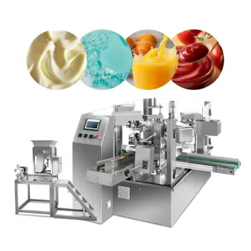 Automatic Filling and Packing Machine for Orange Juice Premade Spout Pouches (Doypacks)
