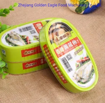 Automatic Food Fish Tuna Sardine Can Making