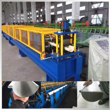 rain gutter steel roll forming machine