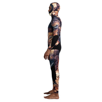 Ganzkörper Camouflage Camouflage Hooded Spearfishing Apparel