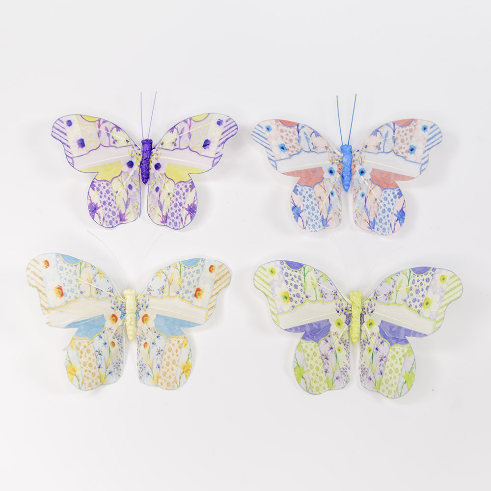 Artesanía de mariposas para niños