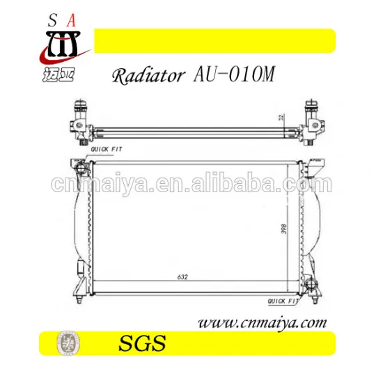 8E0.121.251G auto parts for radiator