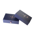 Papier de mariage velours cosmétique grandes boîtes magnétiques Logo personnalisé emballage de bijoux boîtes-cadeaux de luxe