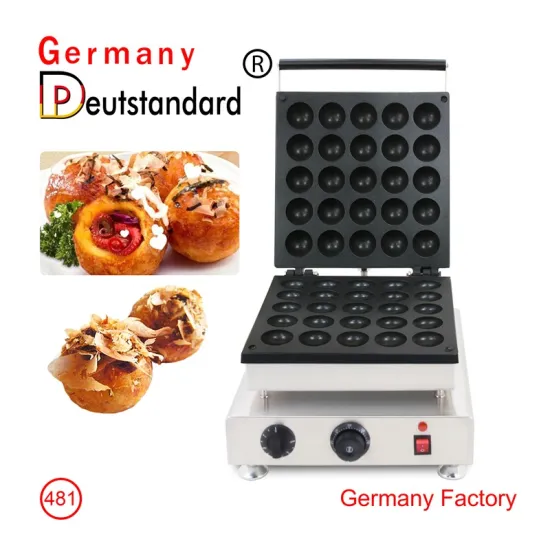 Commercial machine 25 holes mini waffle machine