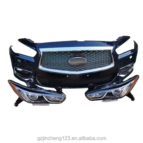 Infiniti QX60 Front Bumper Kit with LED Headlights and Front Grill - OE 620223JB2H 620223JM2H