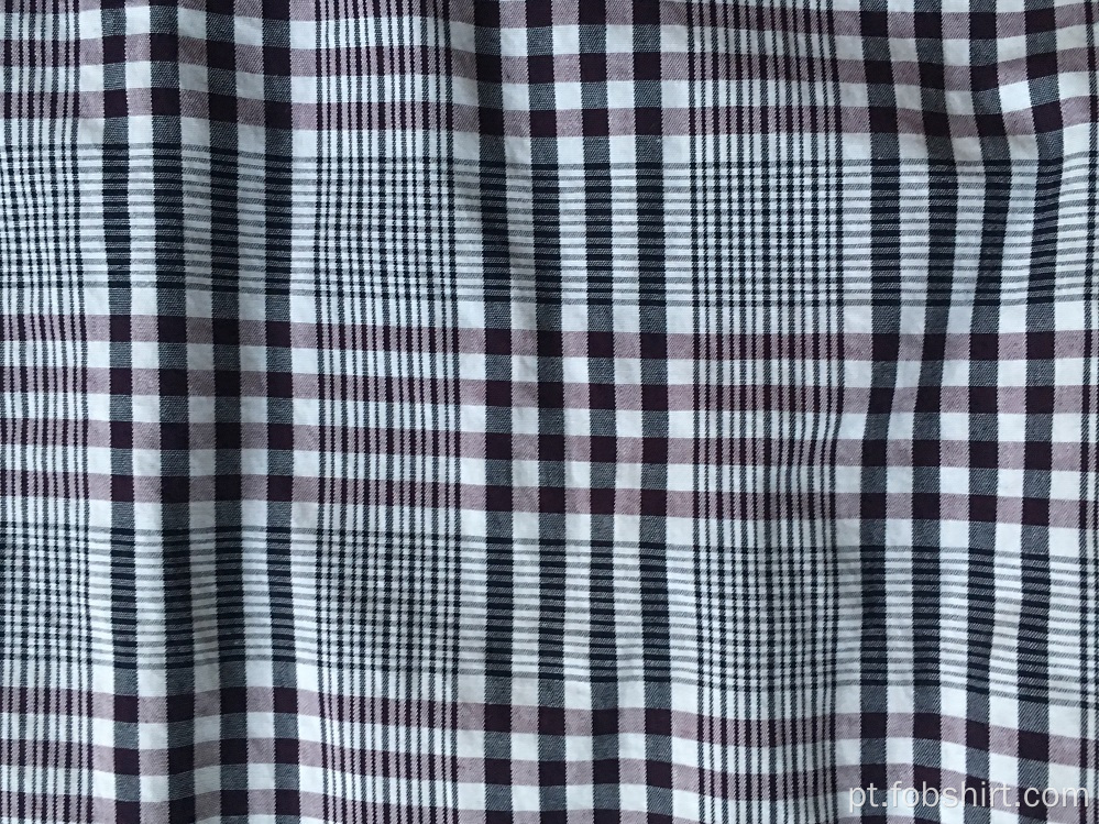 Camisas xadrez de manga curta de alta qualidade