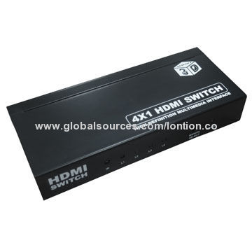 New HDMI 4 x 1, 1.4V Switch with Audio, Audio Return Channel (ARC) and 3D