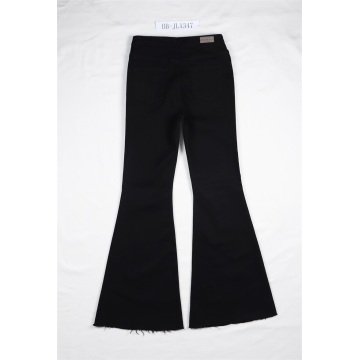 Jeans de jeans damas de cuerda jeans negros