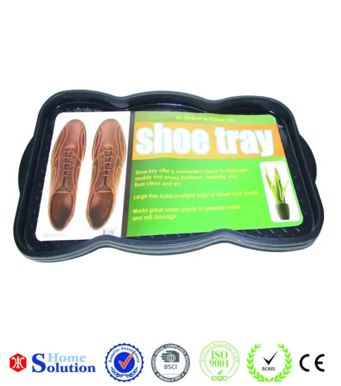 2015 new multi porpuse boot tray plastic shoes tray household storage organizer