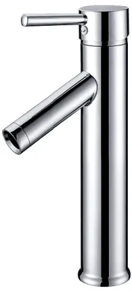 Gagal Sink Bathroom Faucet Polished Chrome Single Handle