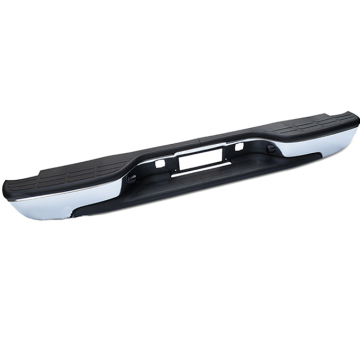 Chrome Steel Rear Bumper Assembly for 2013-2016 Super Duty F250 F350 (No Park)