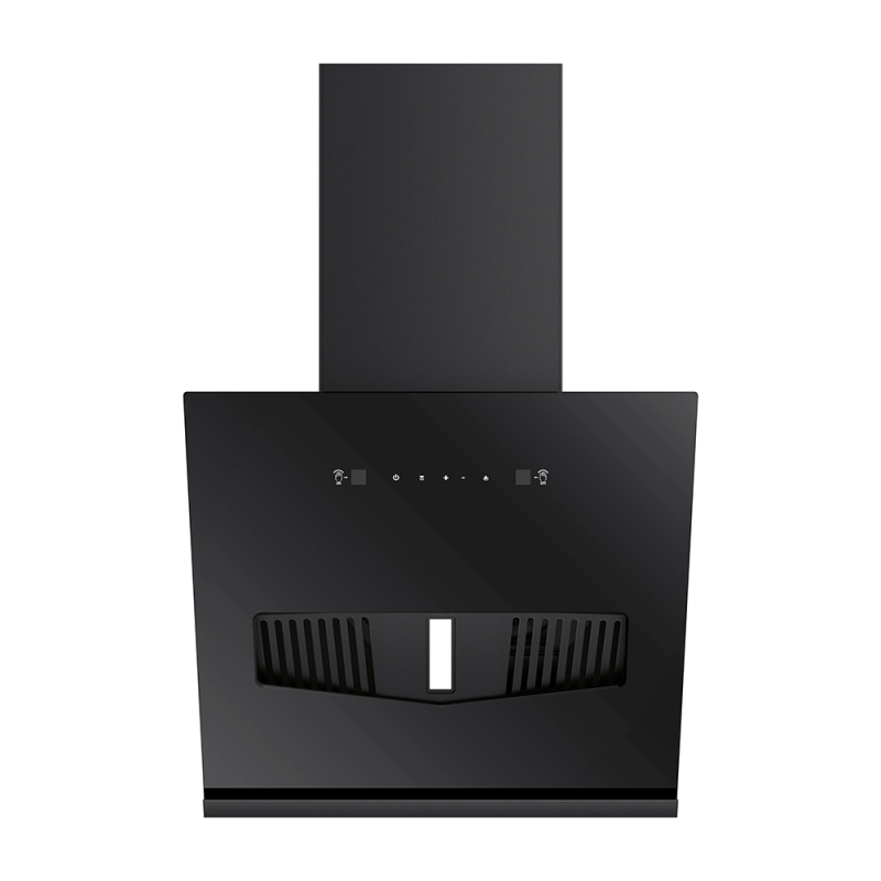 900mm Black Glass Thickness Stainless Steel  Exhaust Vent Range Hood Kitchen Chimney Cooker Exhaust Hood