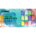 Vome Box Mini 600puffs Disposable Vape Dispositif jetable