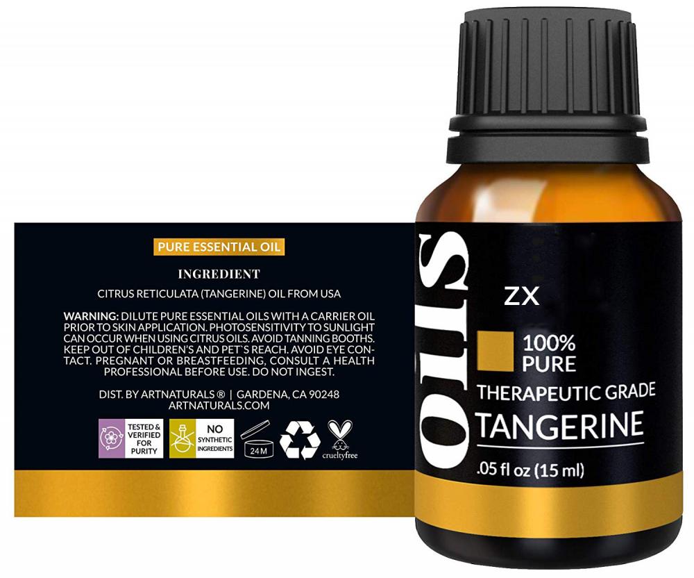 Alta Qualidade 100% Natural Tangerine Oil