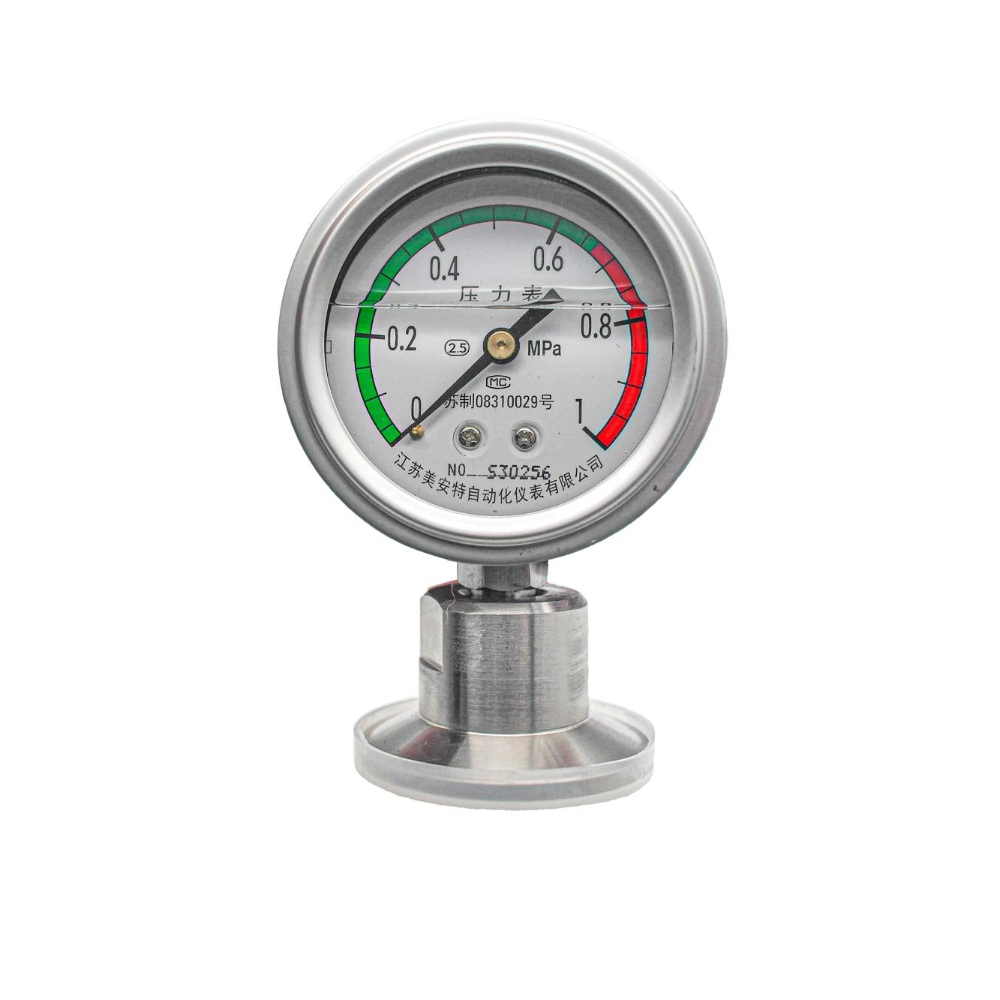 Diaphragm pressure gauge