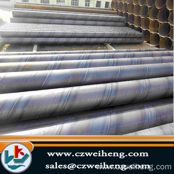 Q345/Q235 SSAW large diameter spiral steel pipe on sale