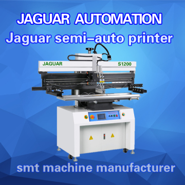 SMD PCB Semi-auto Stencil Solder Paste Printer Machine