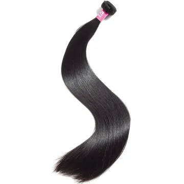 Best Quality Virgin Brazilian Hair Extension , Silky Straight Virgin Human Hair Sew In Weave