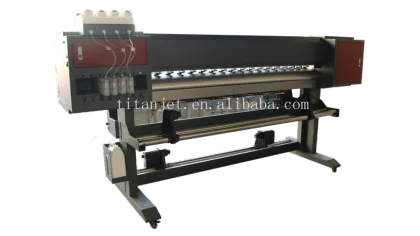 High resolution Titanjet-19G5-R double heads Ricoh digital photo printer grey