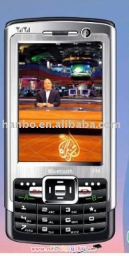 hr-t999 dual sim card two bluetooth dual standby digital tv two cpu slider mobile